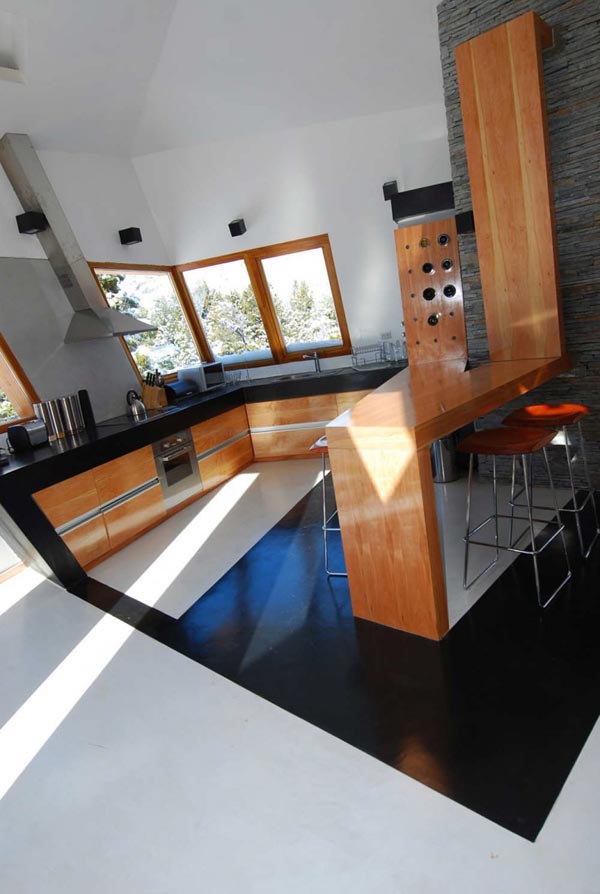 Ribbon-House (16) Ribbon House 16 Expressive Vacation House Composed of Surprising Geometric Volumes