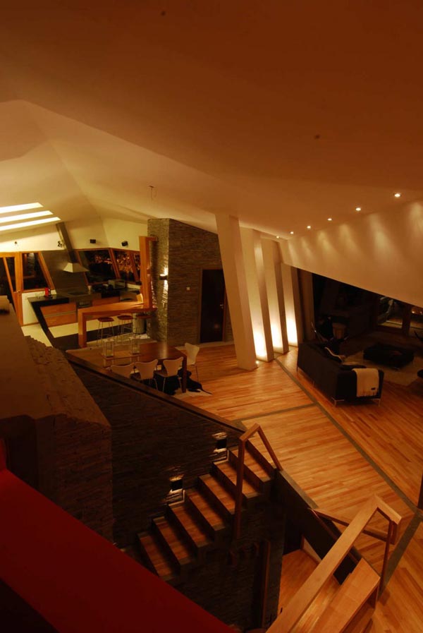 Ribbon-House (18) Ribbon House 18 Expressive Vacation House Composed of Surprising Geometric Volumes