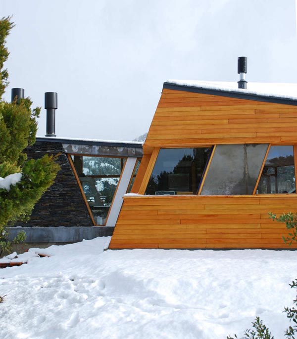 Ribbon-House (2) Ribbon House 2 Expressive Vacation House Composed of Surprising Geometric Volumes