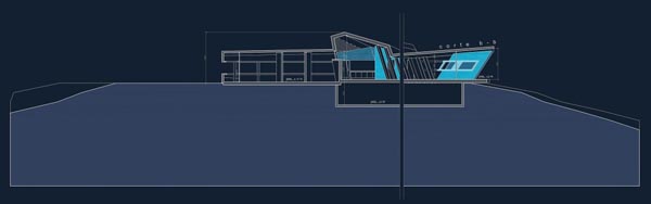 Ribbon-House (22) Ribbon House 22 Expressive Vacation House Composed of Surprising Geometric Volumes
