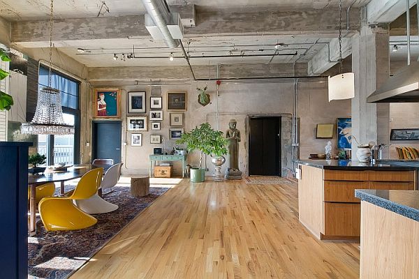 Stunning Loft in a Former Flour Mill in Denver