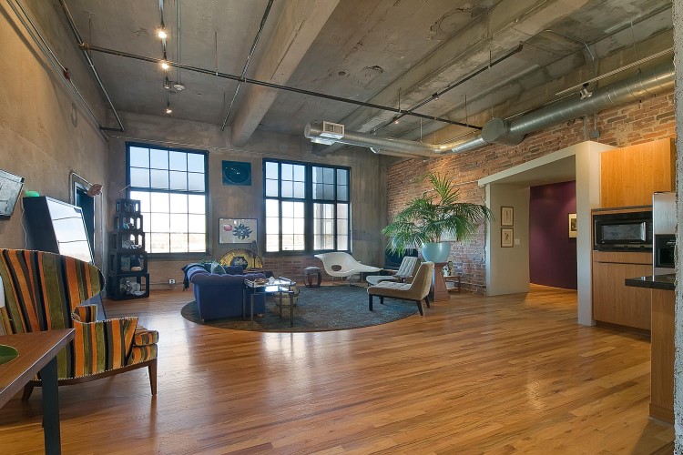 Stunning Loft in a Former Flour Mill in Denver