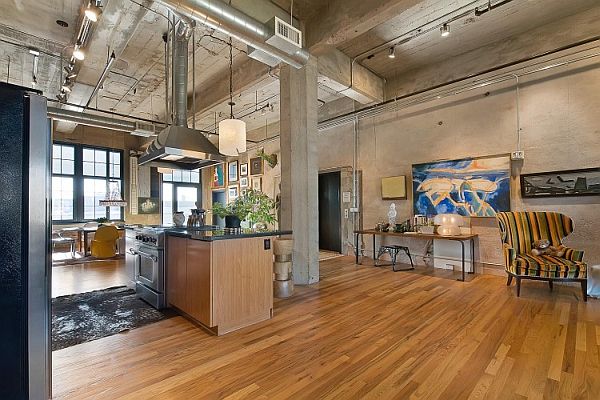 Stunning Loft in a Former Flour Mill in Denver