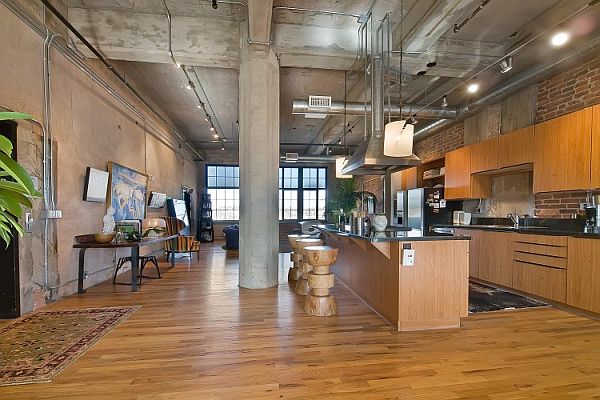 Stunning Loft in a Former Flour Mill in Denver