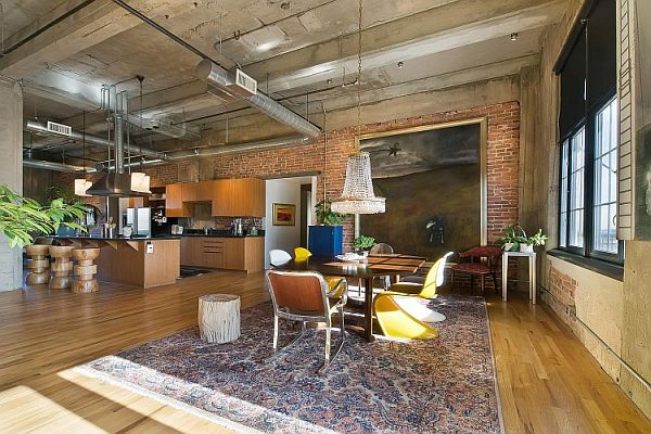 Stunning Loft in a Former Flour Mill in Denver
