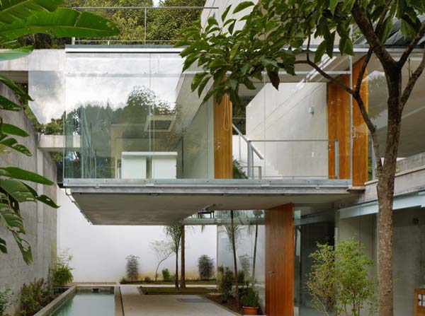 Carapicuiba house 6 Contemporary Brazilian Residence with Distinct Design: The Carapicuiba House