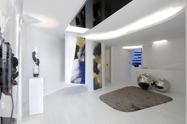 acero apartment Freshome02 Intriguing Sci Fi Apartment Design by A cero 