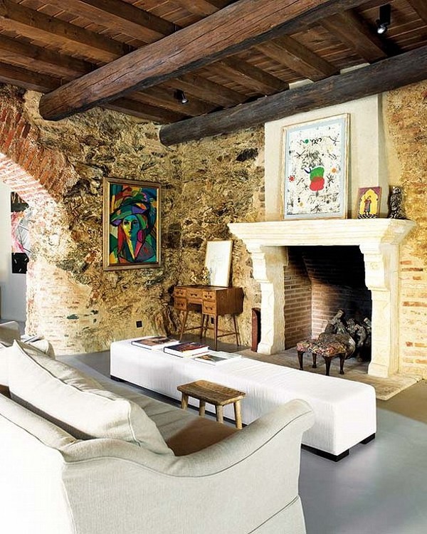 oil mill Freshome 033 Exquisite Interior Design Within a 12th Century Oil Mill