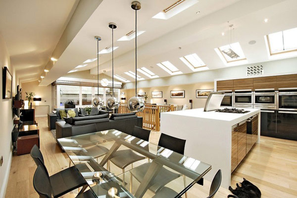 Pump House 02 800x535 UK Water Pumping Station Converted Into Sophisticated Modern Home