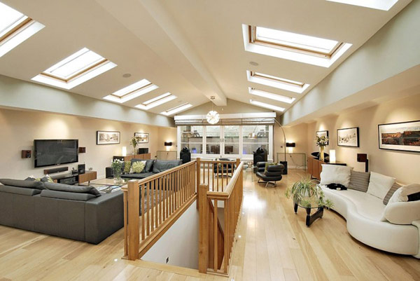 Pump House 03 800x535 UK Water Pumping Station Converted Into Sophisticated Modern Home
