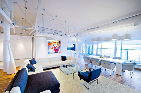 Loft Apartment 03 800x532 Highly Contemporary Loft Design by GAS in Chisinau, Moldova