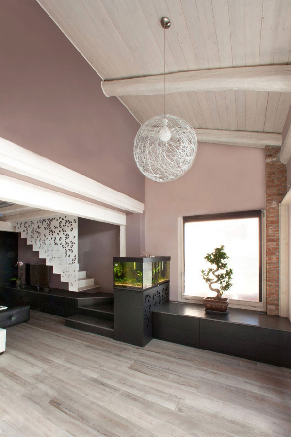 Casa LD by Ego Vitamina Creativa 52 Garage Turned Into An Airy Urban Residence On Two Floors