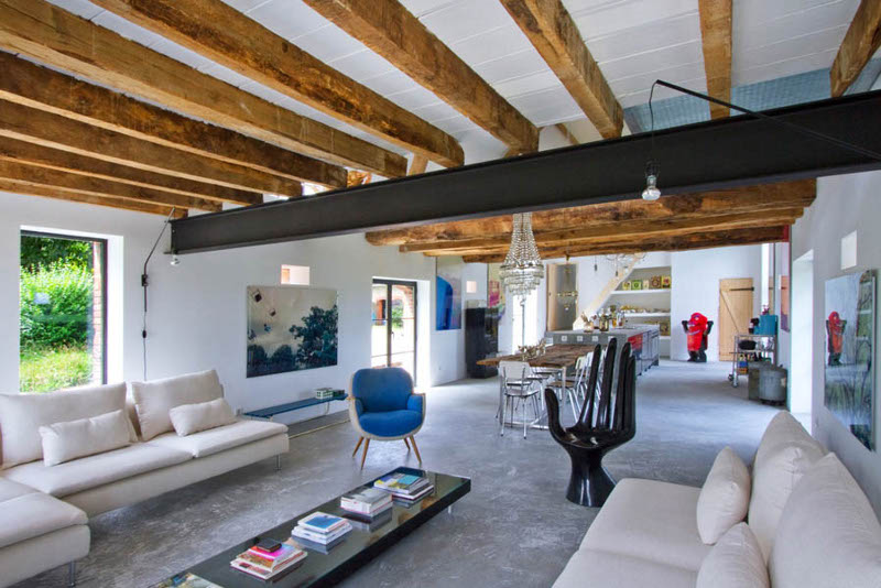 Eclectic Barn Conversion Loftenberg