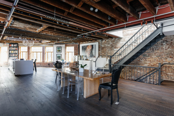 Bleecker Loft - kitchen and dining room