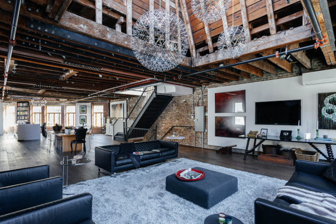 Bleecker loft - living room