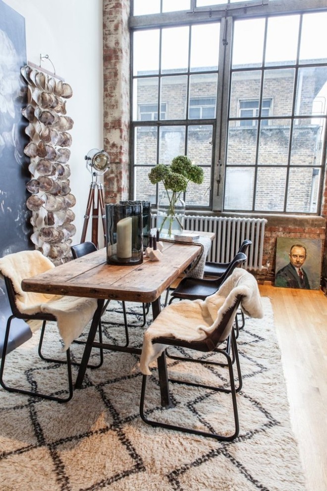 eclectic london loft