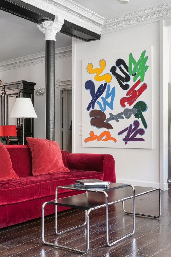 Colorful Paris Loft Loftenberg