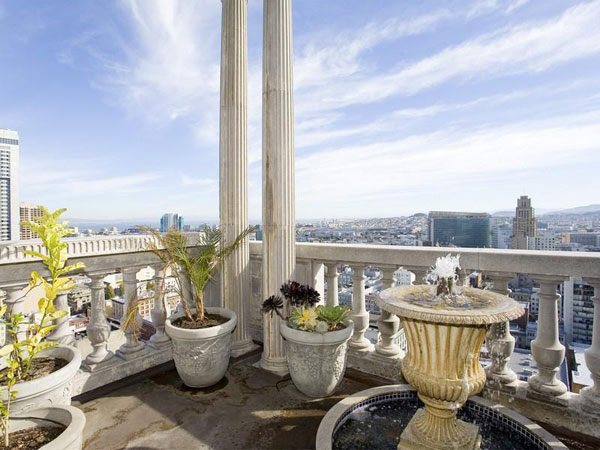San-Francisco-Penthouse-14- San Francisco Penthouse 14 Striking Art Deco Penthouse With Views of Downtown San Francisco