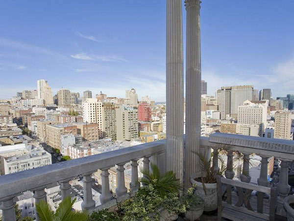 San-Francisco-Penthouse-15- San Francisco Penthouse 15 Striking Art Deco Penthouse With Views of Downtown San Francisco