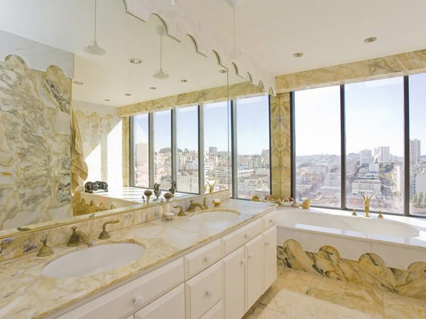 San-Francisco-Penthouse-11- San Francisco Penthouse 11 Striking Art Deco Penthouse With Views of Downtown San Francisco