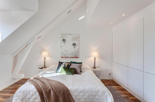 stockholm penthouse (15) stockholm penthouse 15 Lavish Stockholm Penthouse with a 6 Meter Ridge Height
