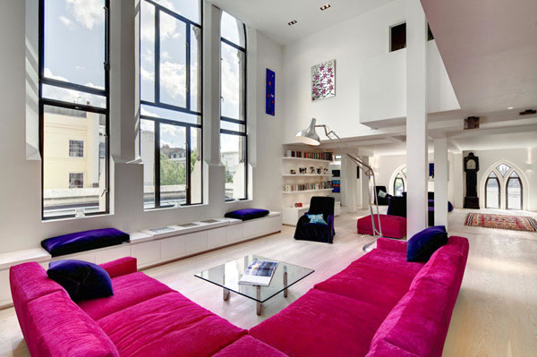 Beautiful Houses: Modern Loft Inside Victorian Westbourne Grove Church